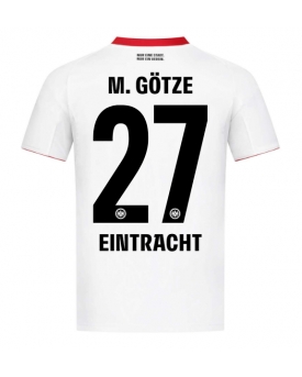 Eintracht Frankfurt Mario Gotze #27 Maglia Gara Trasferta Repliche 2025-26 Maniche Corte